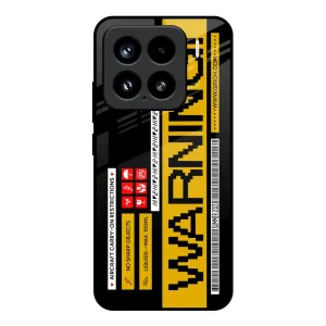 Aircraft Warning Glass Case for Mi 15 5G Premium Edge Flexible Grip Form