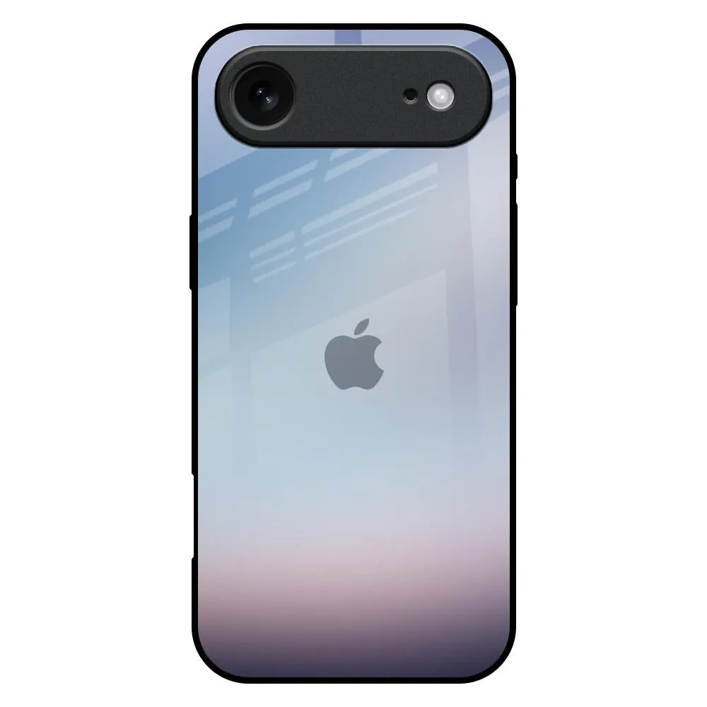 Glossy Texture Layer Refined Style Light Sky Texture Glass Case for iPhone 17 Air