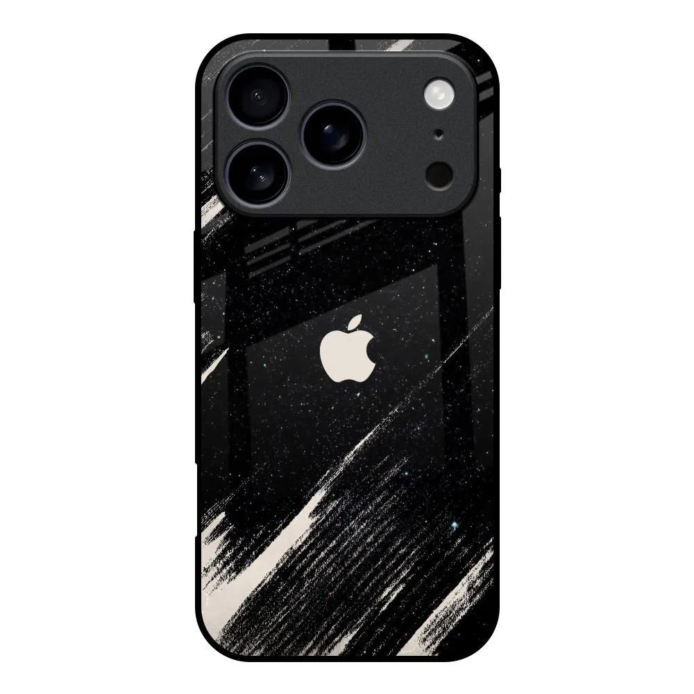 Flexible Layer Design Gradient Finish Galaxy Art Glass Case for iPhone 17 Pro