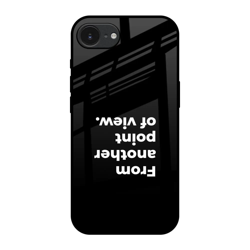 Polished Detail Edge Impact shield Motivation Glass Case for Apple iPhone 16e