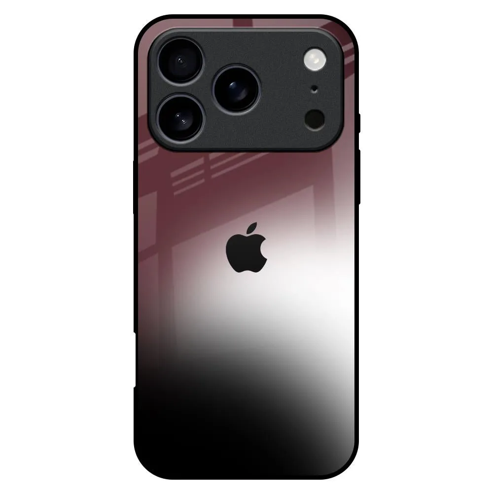 Light Form Stylish Finish Texture Soft Blur Glass Case for iPhone 17 Pro Max