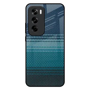 Comfort Feel Modern Rug Glass Case for Oppo Reno 12 5G