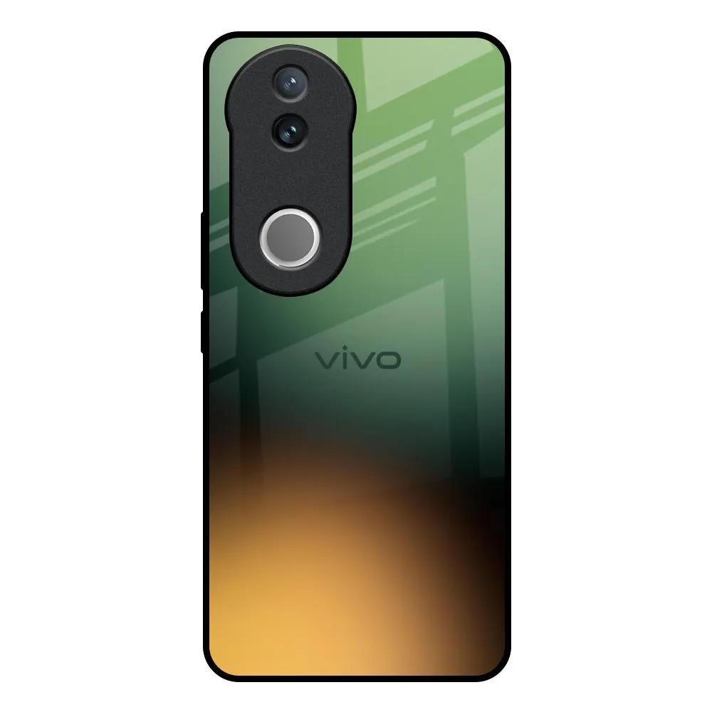 Blurry Forest Glass Case for IQOO Z10R 5G Matte Texture