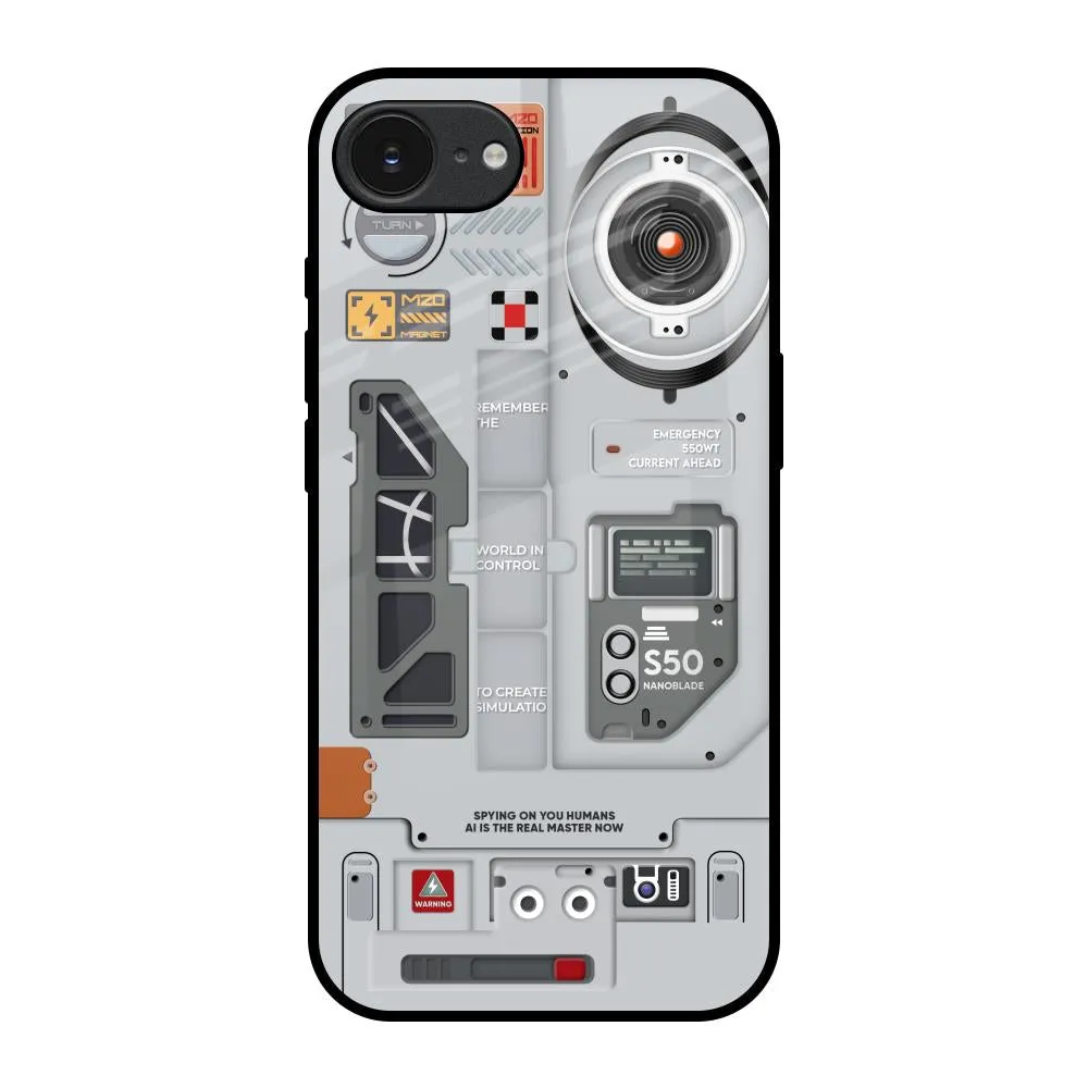 Premium Surface Finish Plasma Shield Glass Case for Apple iPhone 16e