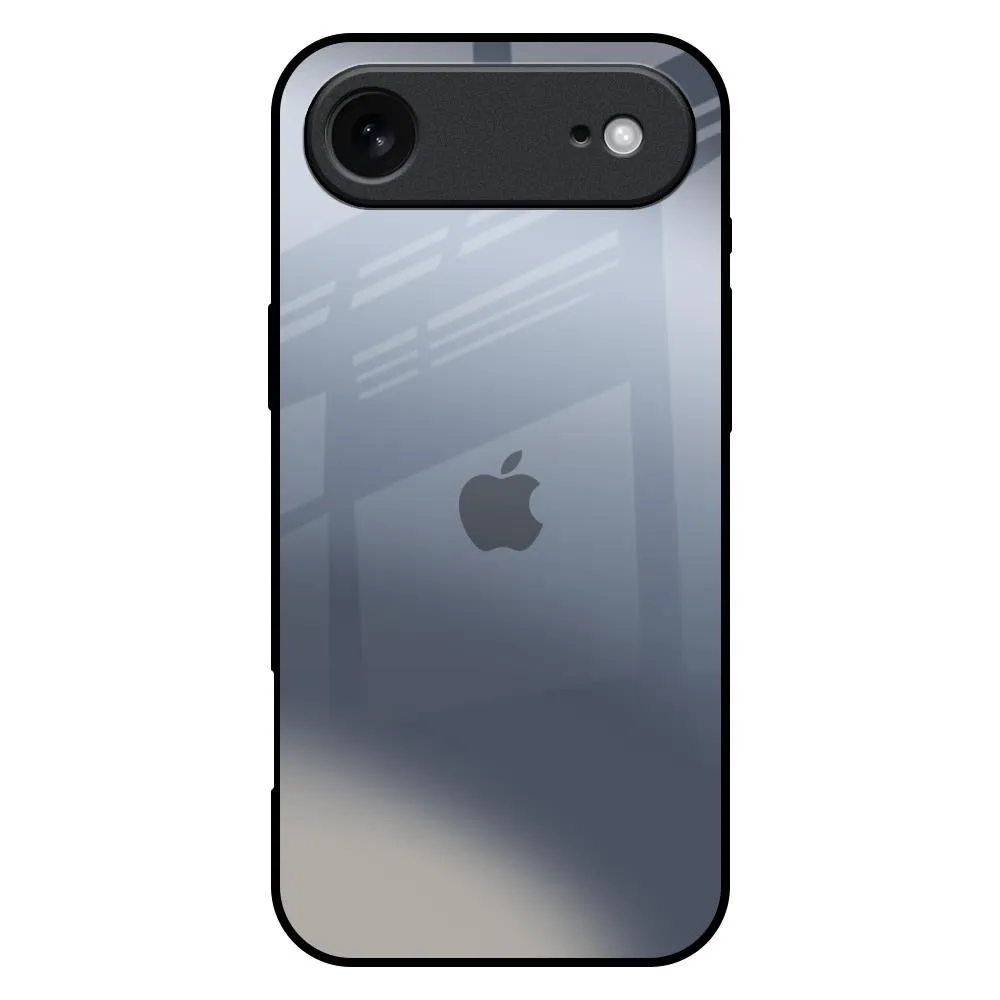 Practical Design Space Grey Gradient Glass Case for iPhone 17 Air