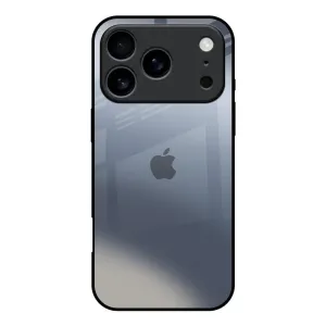 Space Grey Gradient Glass Case for iPhone 17 Pro Flexible Texture Lightweight Protection