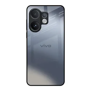 Refined Texture High Durability Space Grey Gradient Glass Case for Vivo V60 5G