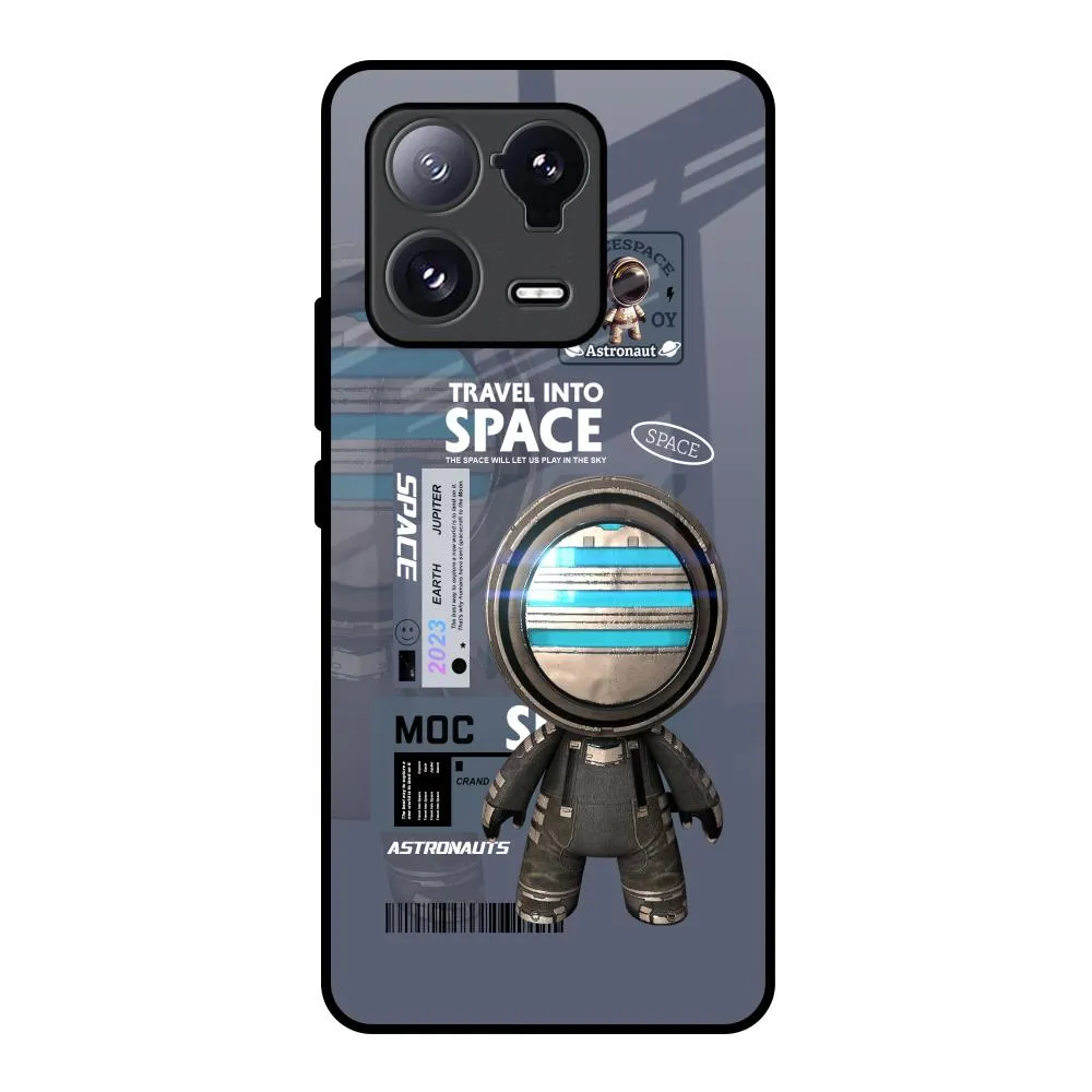 Space Travel Glass Case for Mi 13 Pro Modern Accent