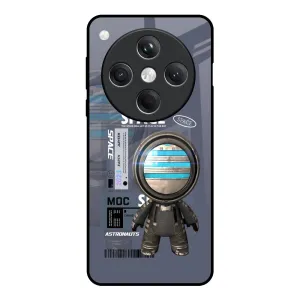 Slim Texture Modern Edge Space Travel Glass Case for Oppo Find X8 5G