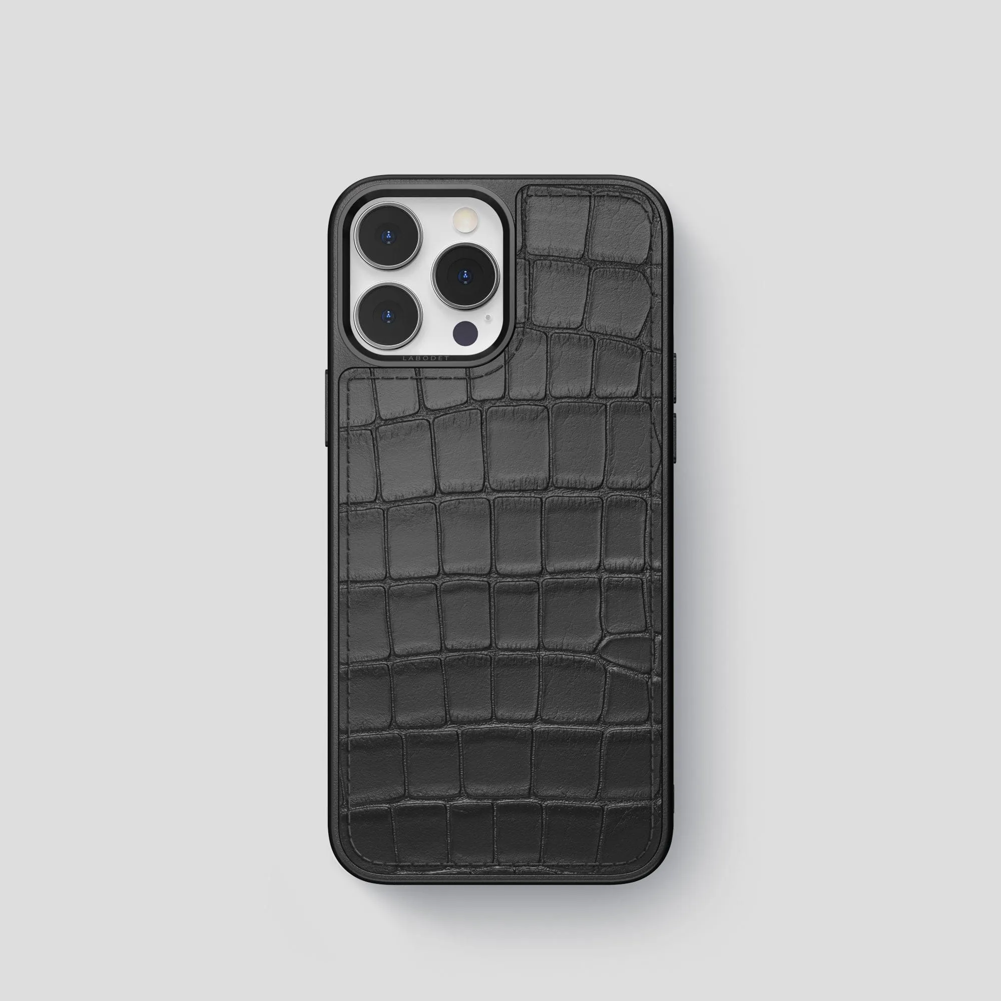 Smart Accessory Glossy Look Sport Case For iPhone 15 Pro In Alligator