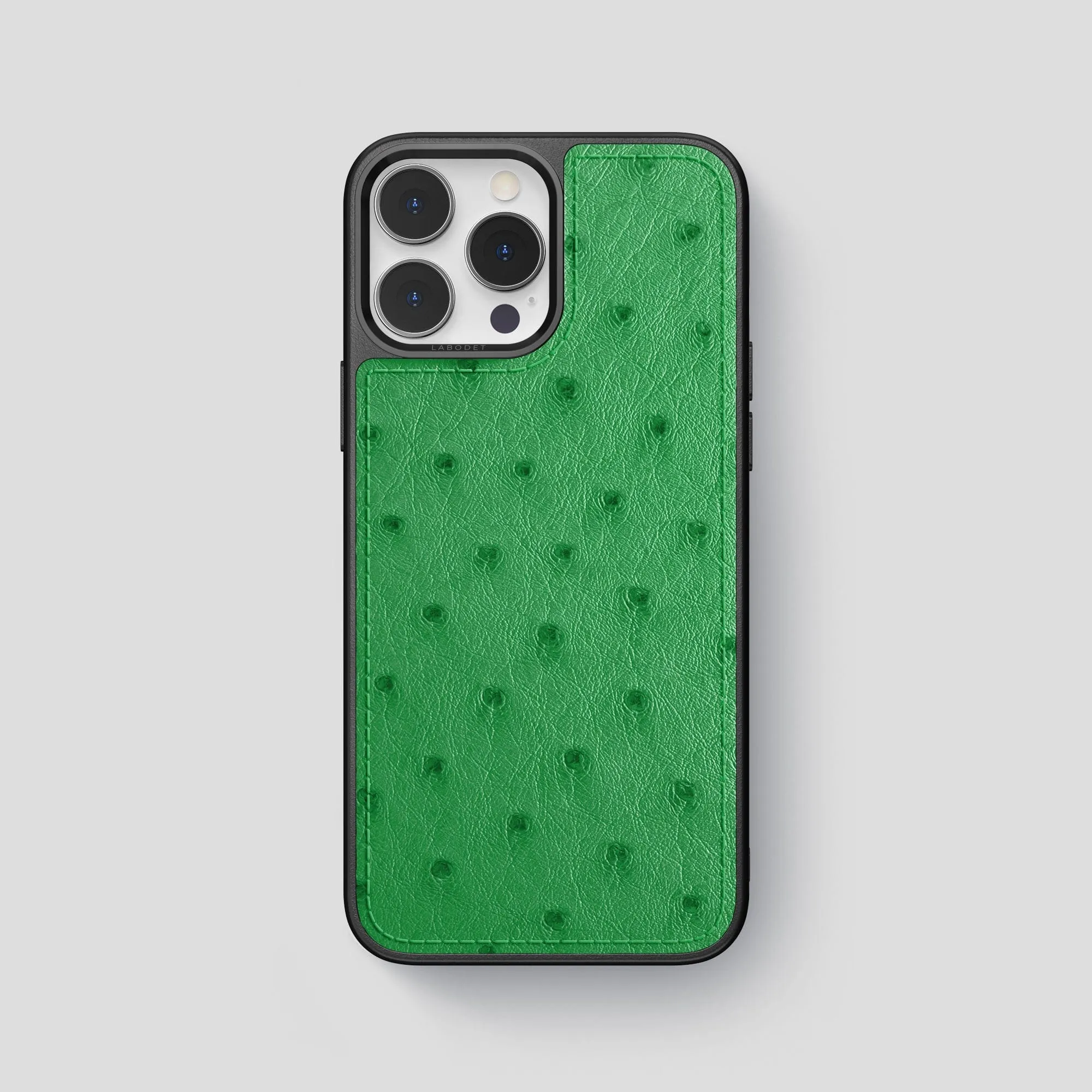 Sport Case For iPhone 15 Pro Max In Ostrich Protective Frame Design