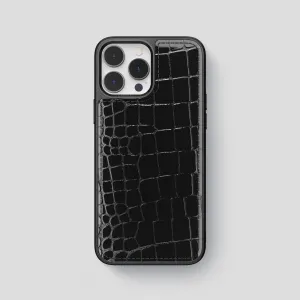 Sport Case For iPhone 15 Pro Max In Shiny Alligator Lightweight Feel