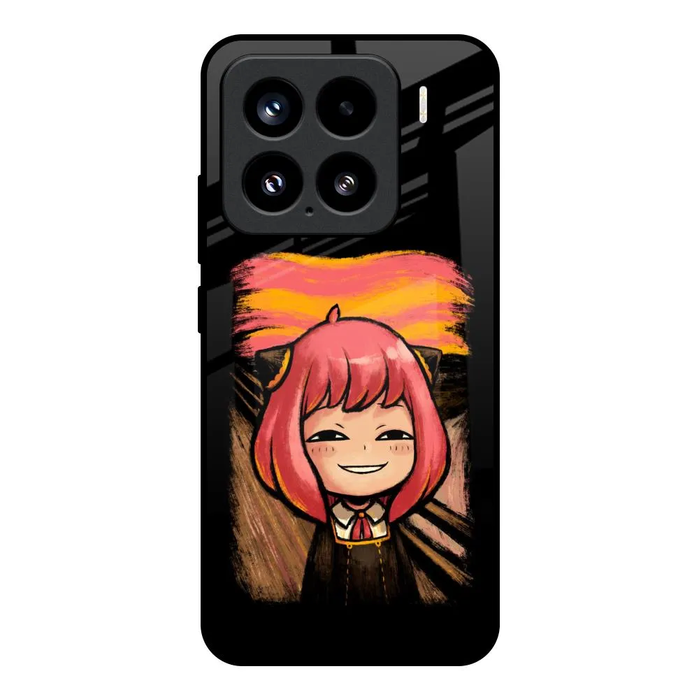 Lightweight Build Quality Portable Fit Spy X Family Glass Case for Mi 15 5G