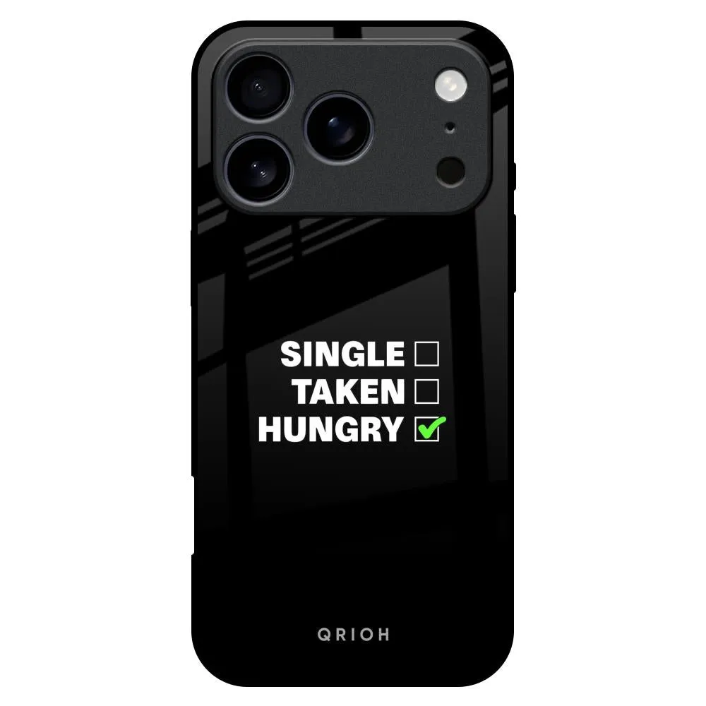 Rugged Detail Layer Hungry Glass Case for iPhone 17 Pro Max