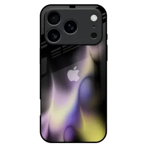 Luxury Texture Design Flames Flow Glass Case for iPhone 17 Pro Max