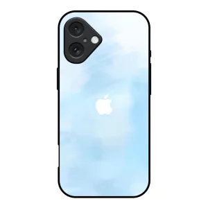 Bright Sky Glass Case for iPhone 16 Hand Feel