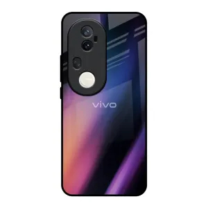 Color Fluid Glass Case for Vivo T4 Ultra 5G Travel Essential Travel Friendly