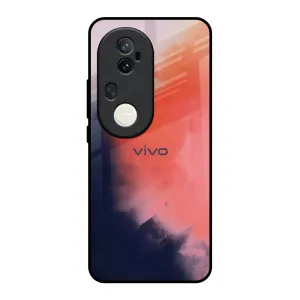 Compact Pattern Hybrid Pattern Design Scary Weather Glass Case for Vivo T4 Ultra 5G