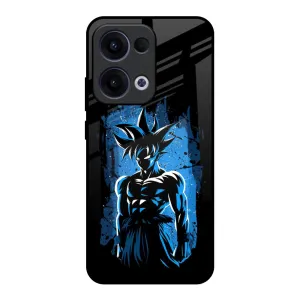 Casual Wear Matte Pattern Splatter Instinct Glass Case for Oppo Reno13 5G