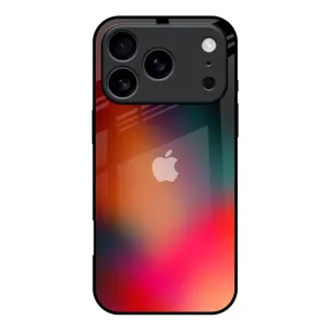 Minimal Shield Playful Gradient Glass Case for iPhone 17 Pro