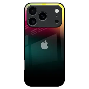 Sunland Gradient Glass Case for iPhone 17 Pro Max Hybrid Form