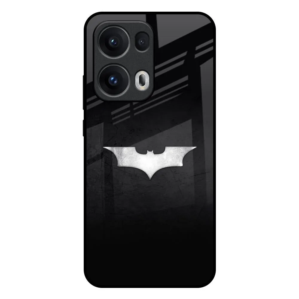 Flexible Detail Stylish Form Super Hero Logo Glass Case for Oppo Reno13 Pro 5G