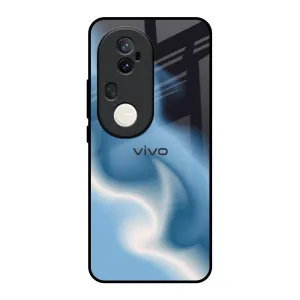 Blue Waves Glass Case for Vivo T4 Ultra 5G Edge Shield Matte Protection