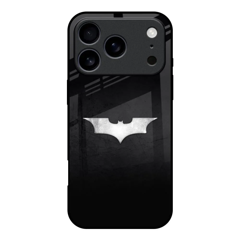 Super Hero Logo Glass Case for iPhone 17 Pro Durable Surface Design