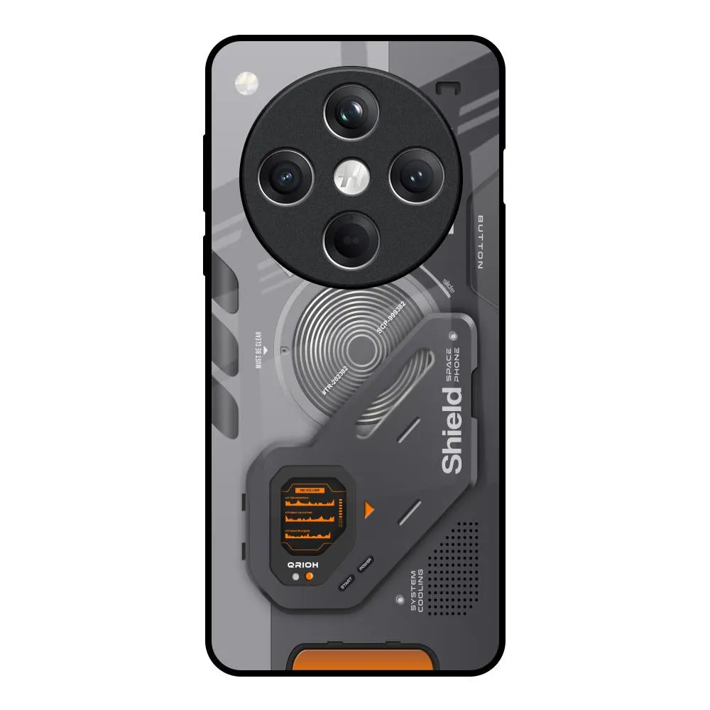 Creative Style Tech Lifestyle Glass Case for Oppo Find X8 5G