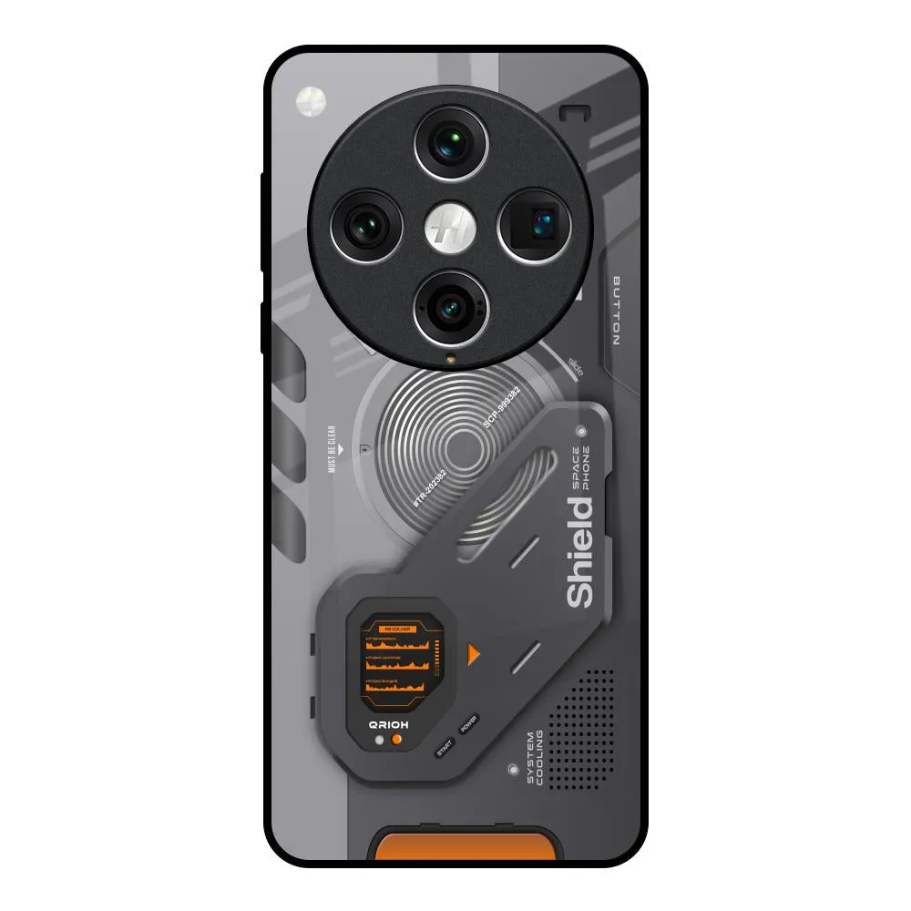 Tech Lifestyle Glass Case for Oppo Find x8 Pro Modern Frame Travel Accessory