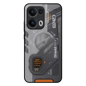 Flexible Detail Tech Lifestyle Glass Case for Oppo Reno13 Pro 5G