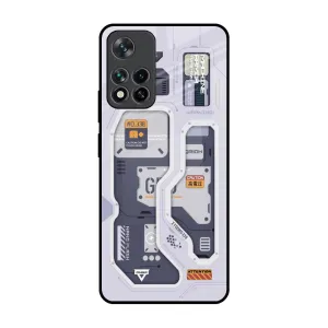 Tech Savvy Glass Case for Mi 11i Premium Build Layer Minimal Protection