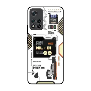 Tech Display Glass Case for Mi 11i Hybrid Edge