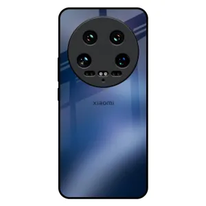 Polished Texture Design Refined Craftsmanship Dark Sea Glass Case for Mi 14 Ultra 5G