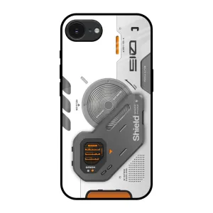 Liberty Cyber Glass Case for Apple iPhone 16e Elegant Detail