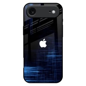 Blue Scratch Glass Case for iPhone 17 Air professional accessory