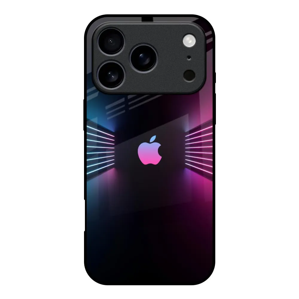 Disco Line Glass Case for iPhone 17 Pro Compact Structure Soft Detail Layer