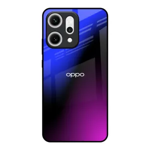 Viola Gradient Glass Case for Oppo Reno14 5G Bold Look Casual Look