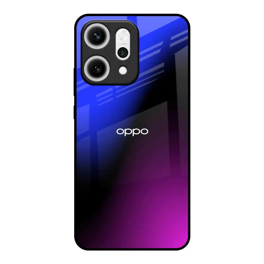 Viola Gradient Glass Case for Oppo Reno14 5G Bold Look Casual Look