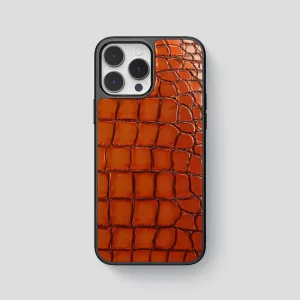 Comfort Design Sport Case For iPhone 15 Pro Max In Patina Alligator