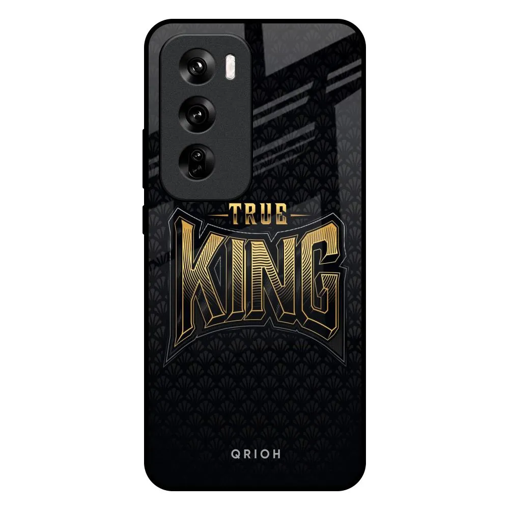 True King Glass Case for Oppo Reno 12 5G premium design