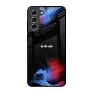 Fine Art Wave Glass Case for Samsung Galaxy S21 FE 5G Flexible Material
