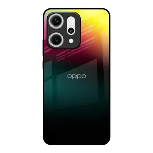 Sunland Gradient Glass Case for Oppo Reno14 5G Elegant Design Layer Protective Form