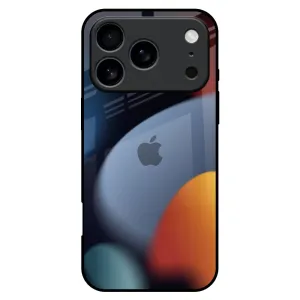 Sporty Appeal Light Build Acrylic Stones Glass Case for iPhone 17 Pro Max