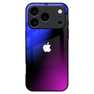 Viola Gradient Glass Case for iPhone 17 Pro Max Student Gear Stylish Cover