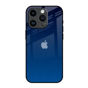 Very Blue Glass Case for iPhone 14 Pro Fashion Accent Glossy Look