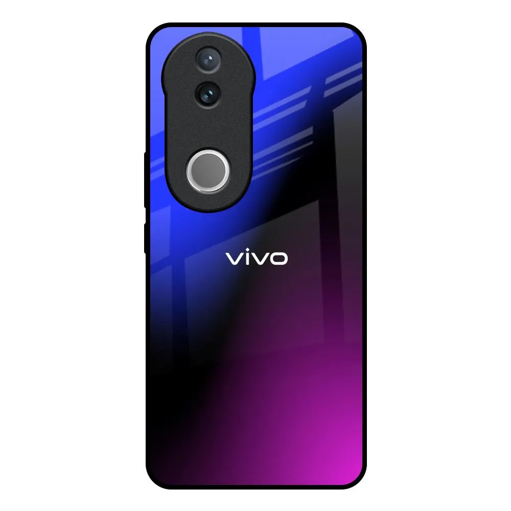 Flexible Grip Form Luxury Texture Design Viola Gradient Glass Case for IQOO Z10R 5G