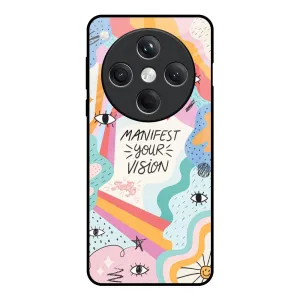 Vision Manifest Glass Case for Oppo Find X8 5G Shock Guard Durable Edge