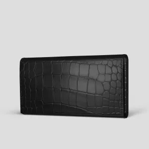 Wallet Case For iPhone 15 Pro In Alligator Stylish Aesthetic