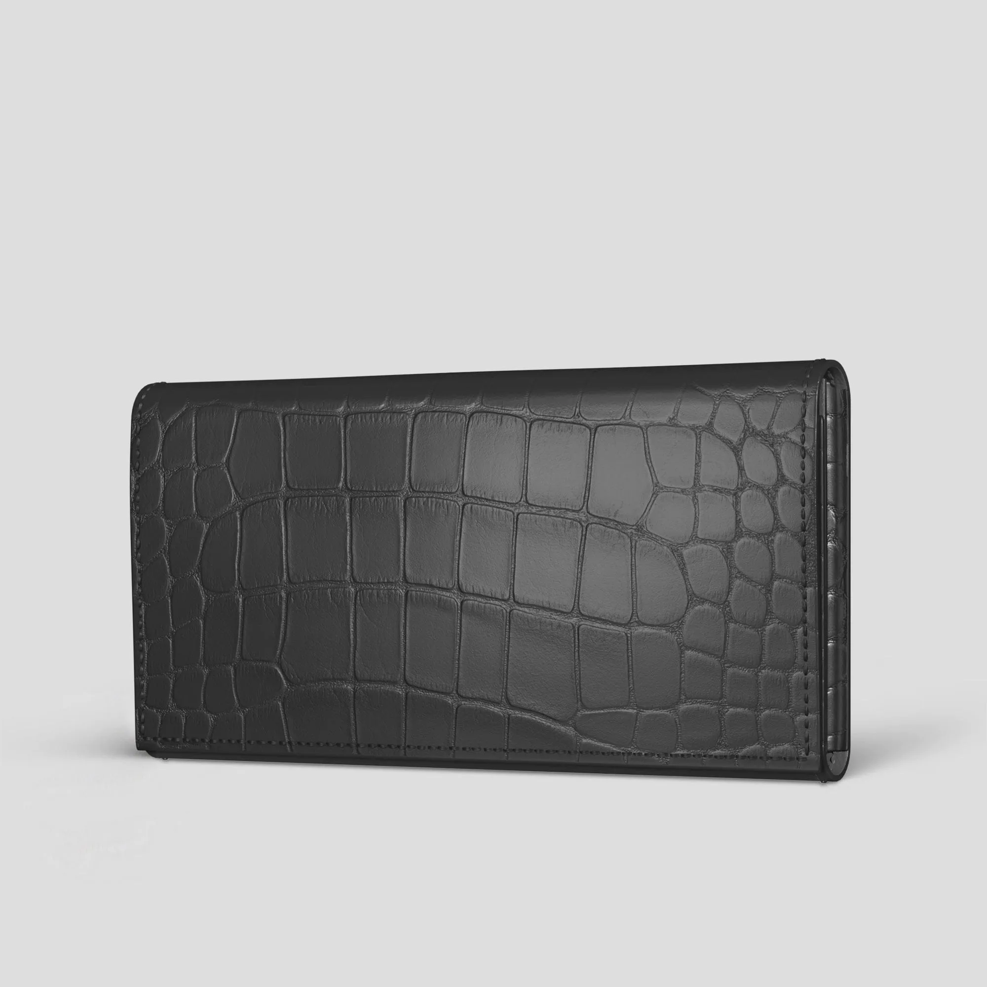 Wallet Case For iPhone 15 Pro In Alligator Protective Corner